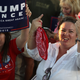 A woman who would like to make America great again (Photo by Joe Raedle/Getty Images)